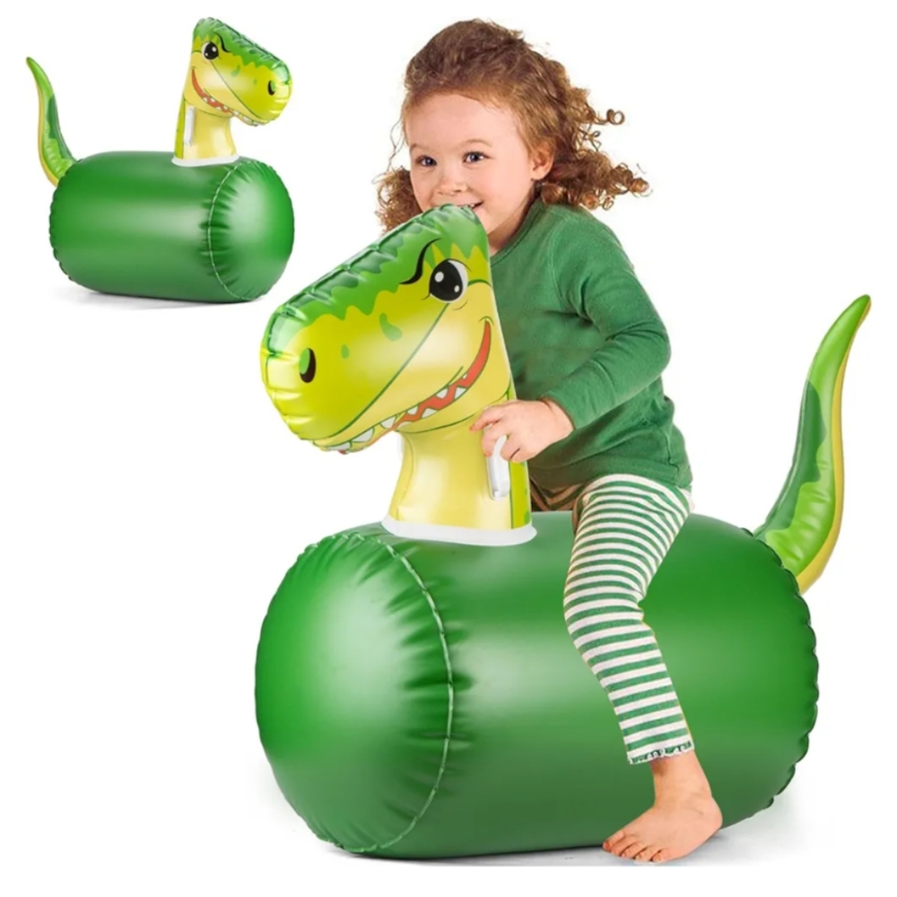 Ride in dinosaur bouncer